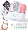 Compact Inkless Sticker Maker and Portable Thermal Printer for Photos and Notes